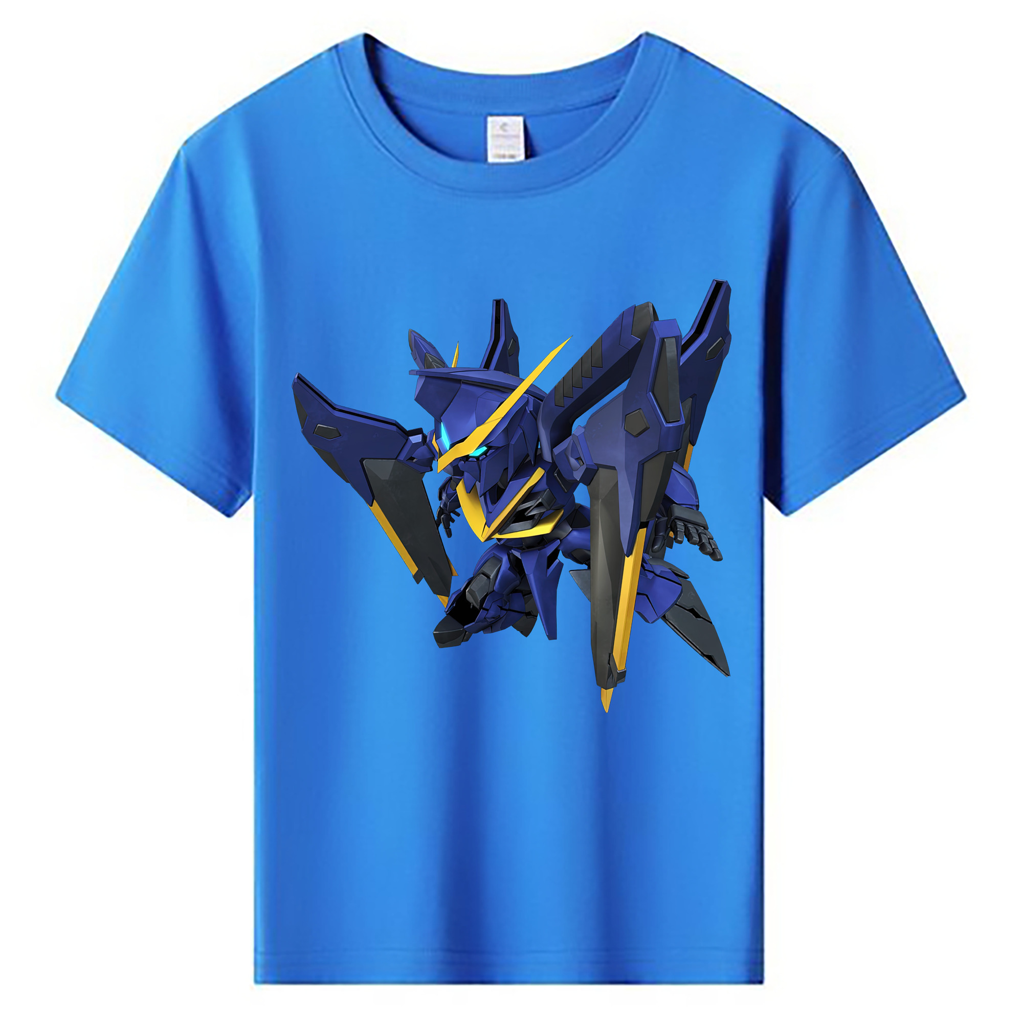 （画像用） 機動戦士ガンダム Mobile Suit Gundam 綿100％キッズTシャツ（フロントプリント）